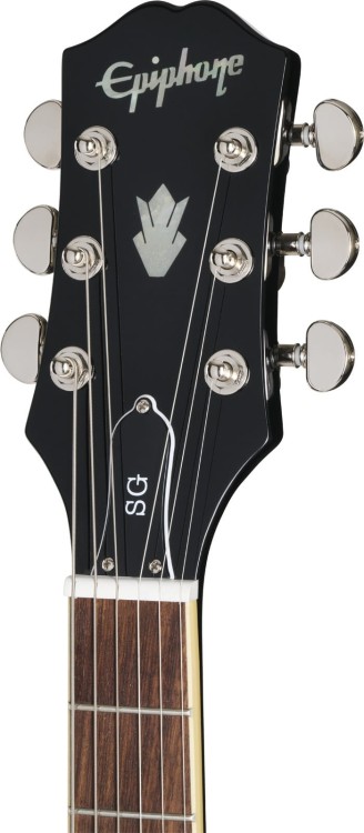 Epiphone SG Standard Ebony – gitara elektryczna + pokrowiec premium