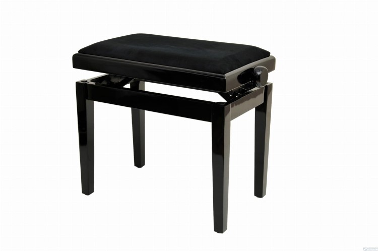 Ława do pianina PB-3 Czarna