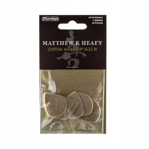 Kostki gitarowe Dunlop Matt Heafy Jazz III 471P3SMH