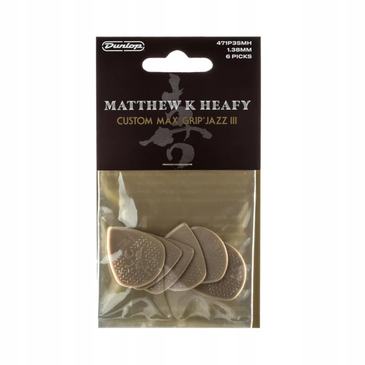 Kostki gitarowe Dunlop Matt Heafy Jazz III 471P3SMH