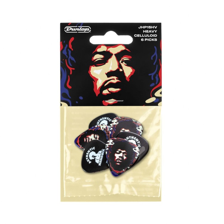 Kostki gitarowe Dunlop Jimi Hendrix '69 Psych series JHP15HV