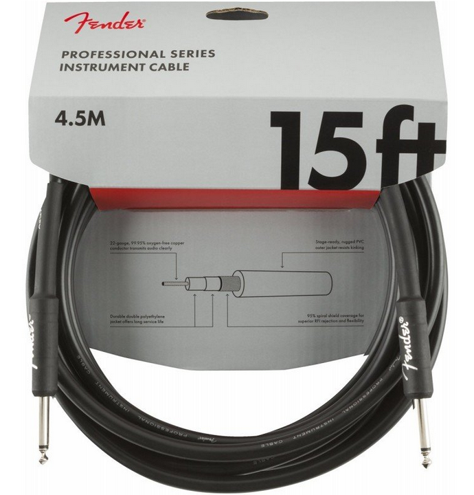 Kabel gitarowy Fender Professional Series 4.5m 099-0820-021