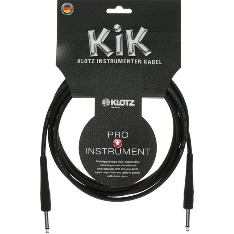 Kabel instrumentalny KLOTZ kik 4.5m