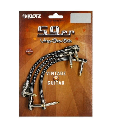 Złączki do efektów Klotz Vintage VINPAN0030  3 sztuki
