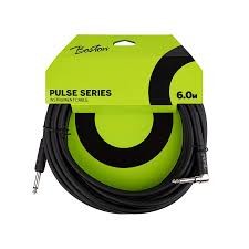 Boston Pulse kabel gitarowy / instrumentalny kątowy 6.0 m