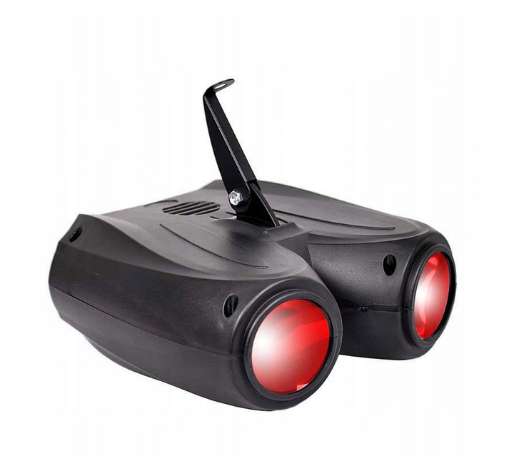 Projektor dyskotekowy mocny efekt LED podwójny flower LIGHT4ME AIRSHIP 2