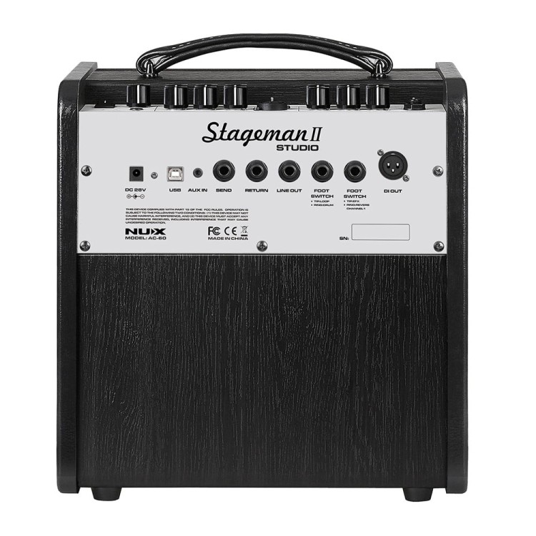 Wzmacniacz do Gitary Akustycznej NUX Stageman II Studio AC-60