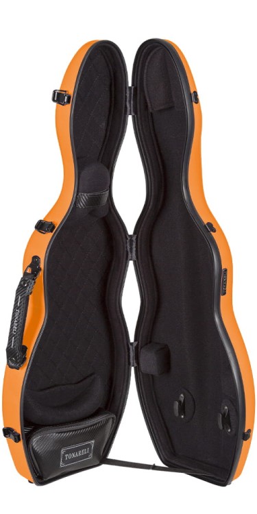 Futerał skrzypcowy Tonareli VNF1012 pomarańczowy