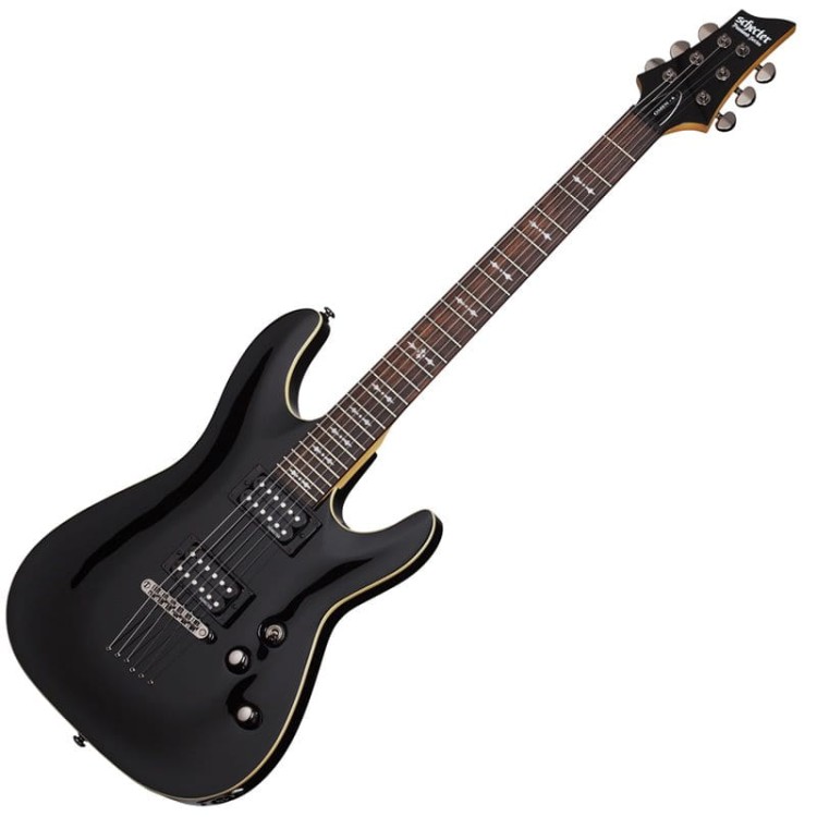 Schecter Omen 6 Gloss Black gitara elektryczna