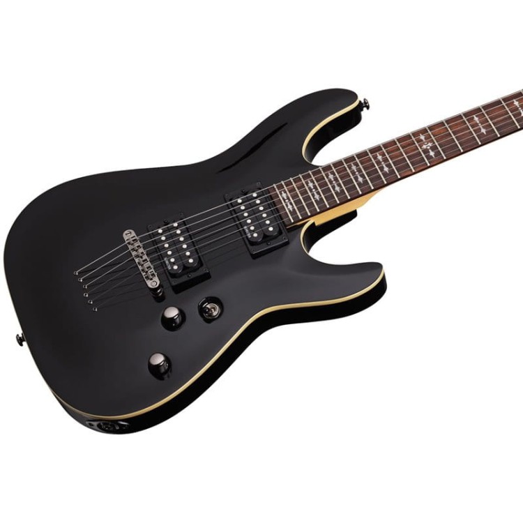 Schecter Omen 6 Gloss Black gitara elektryczna