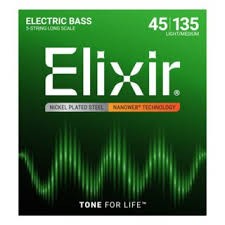 Elixir 45-135 struny do gitary basowej 14207