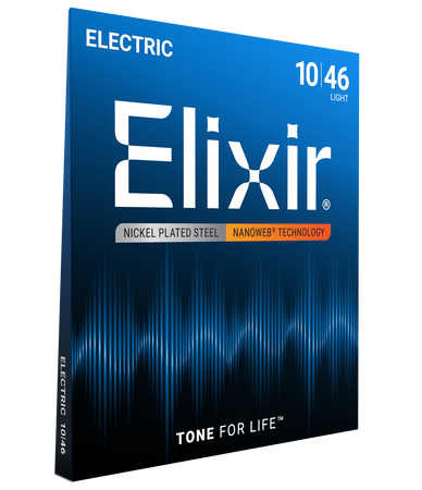 Elixir 10-46 Nanoweb - Struny do gitary elektrycznej