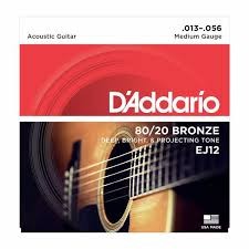 DAddario EJ12 - struny do gitary akustycznej