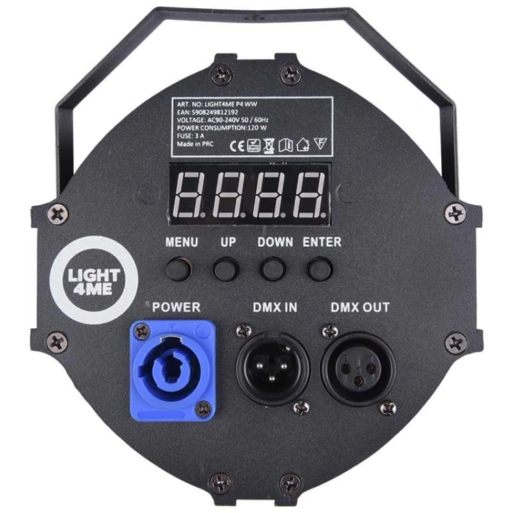 Reflektor sceniczny LED PAR LIGHT4ME P4 WW