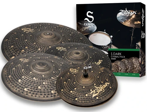 Zildjian - Zestaw talerzy S Dark SD4680 14" 16" 18'' 20"