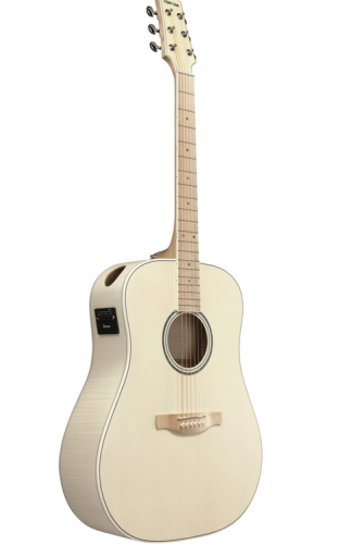 Ibanez AAD77M1E-OAW Antique white - Gitara elektroakustyczna