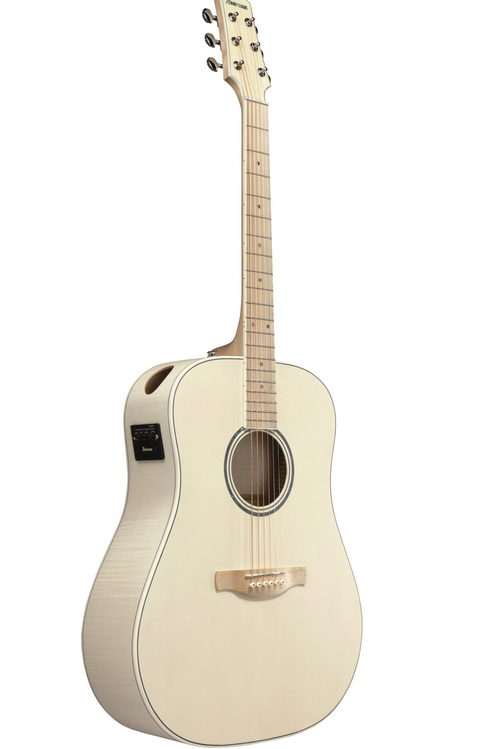 Ibanez AAD77M1E-OAW Antique white - Gitara elektroakustyczna