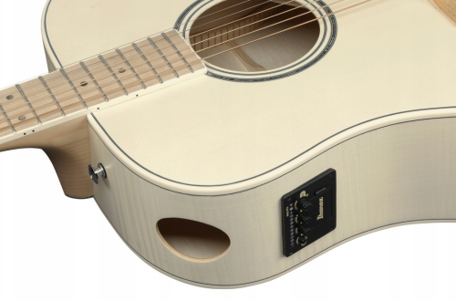 Ibanez AAD77M1E-OAW Antique white - Gitara elektroakustyczna