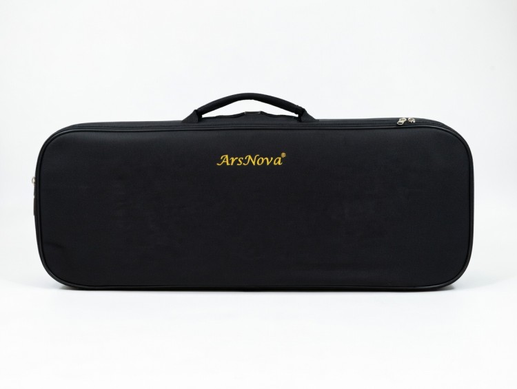 Futerał do altówek z HIGROMETREM - czarny/zielony 16"/16,5"