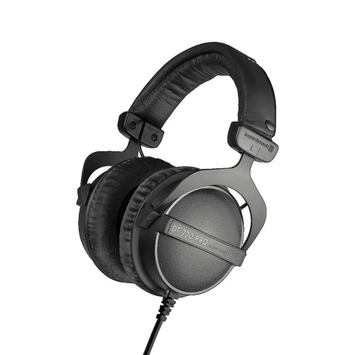 BEYERDYNAMIC DT 770 PRO 80 OHM BLACK LE - SŁUCHAWKI STUDYJNE
