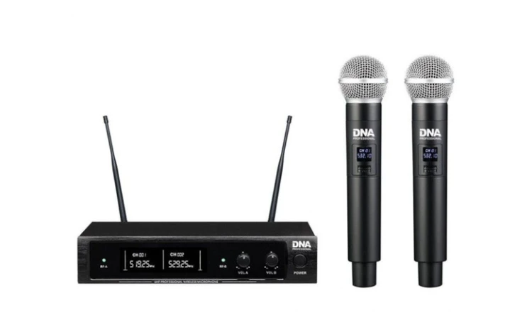 DJ DNA DJ Dual Vocal zestaw mikrofonów bezprzewodowych