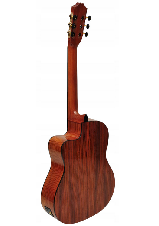 Gitara elektroklasyczna ZEBRANO DELUXE CEQ FISHMAN PRESYS 2