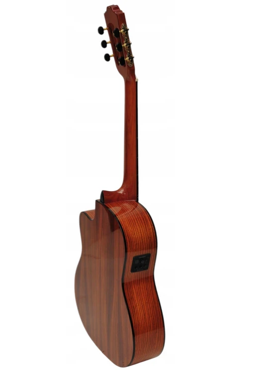 Gitara elektroklasyczna ZEBRANO DELUXE CEQ FISHMAN PRESYS 2