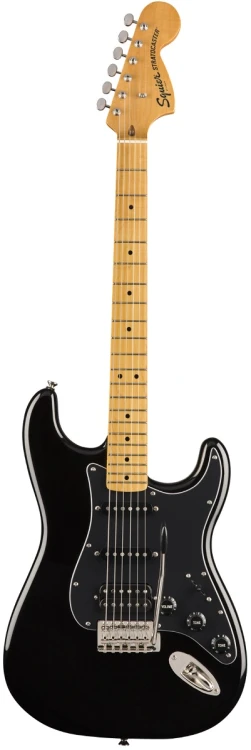 Gitara elektryczna FENDER Squier Classic Vibe 70s Stratocaster HSS MN BLK