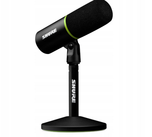 Shure MV6 - Mikrofon dla streamerów, złącze USB-C