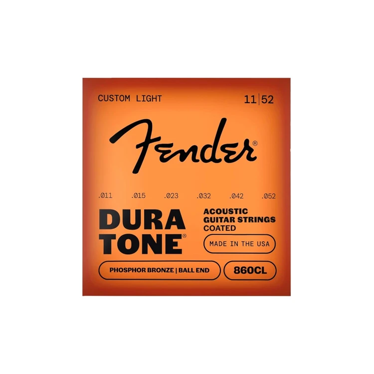 Struny do gitary akustycznej Fender 860CL 11-52