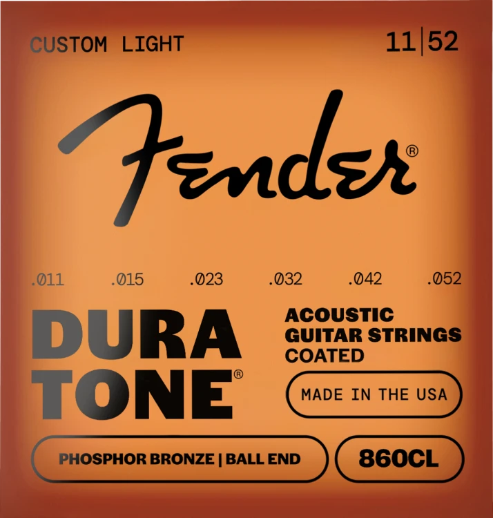 Struny do gitary akustycznej Fender 860XL 10-48