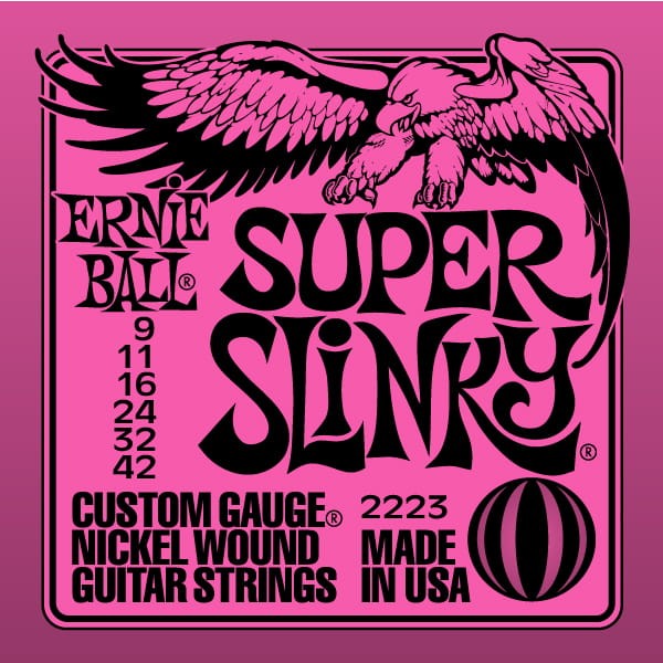 Ernie Ball 2223 9-42 Super Slinky