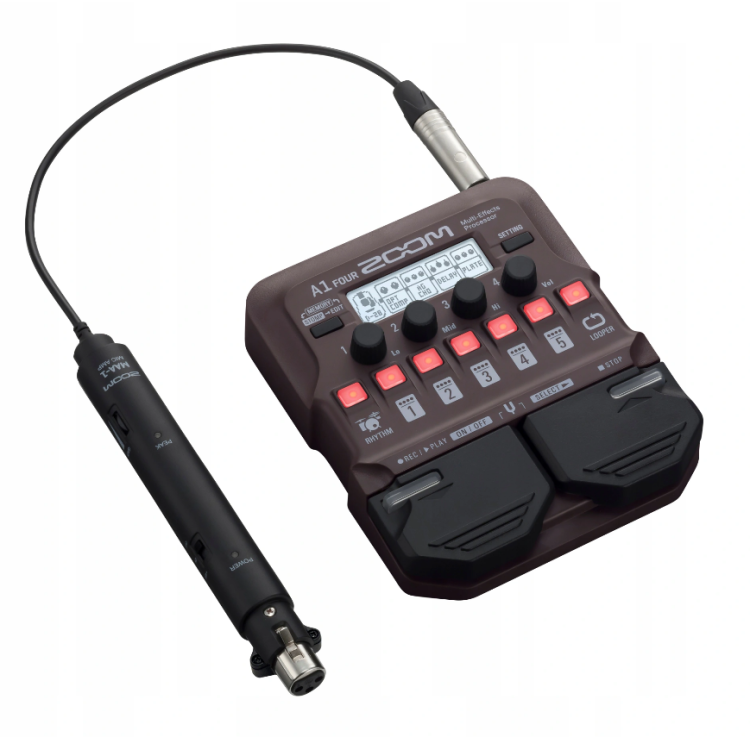 ZOOM A1 FOUR AKUSTYCZNY PROCESOR EFEKTÓW + PREAMP