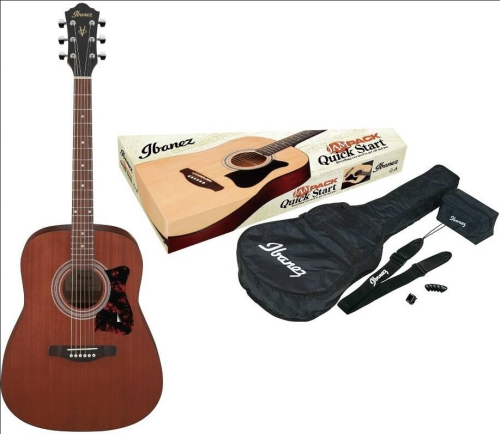IBANEZ V54NJP-OPN gitara akustyczna + akcesoria