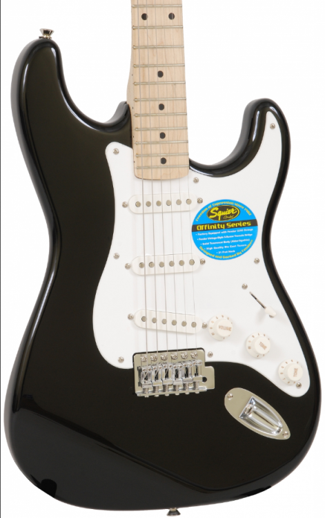 Fender Squier Affinity Stratocaster MN BLK