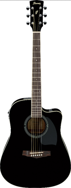Ibanez PF15ECE BK Gitara elektroakustyczna