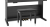 Dynatone SLP-175 BLK - pianino cyfrowe z ławą (czarne)