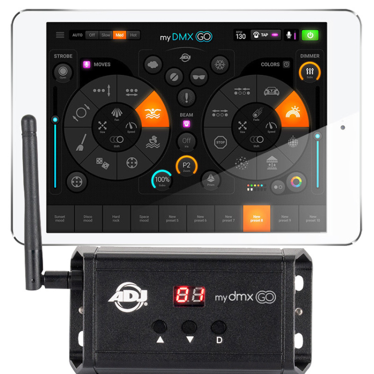 American DJ mydmx GO - sterownik DMX 256 kanałów