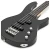 LTD (ESP) B-10 KIT BLKS Black Satin - gitara basowa z pokrowcem