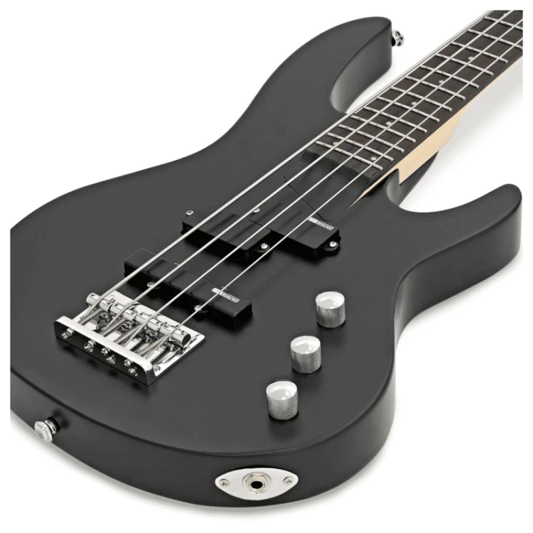 LTD (ESP) B-10 KIT BLKS Black Satin - gitara basowa z pokrowcem