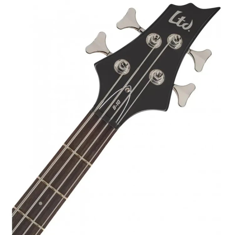 LTD (ESP) B-10 KIT BLKS Black Satin - gitara basowa z pokrowcem