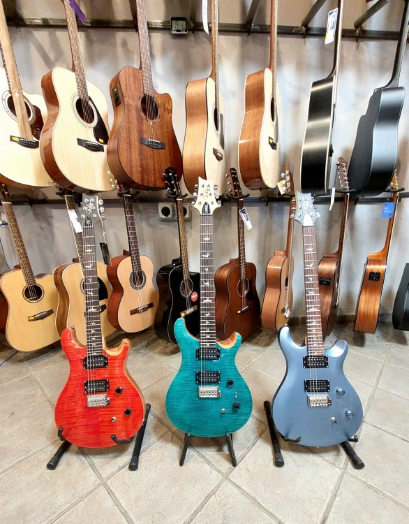 PRS SE CE 24 Standard Satin Ice Blue Metallic - gitara elektryczna