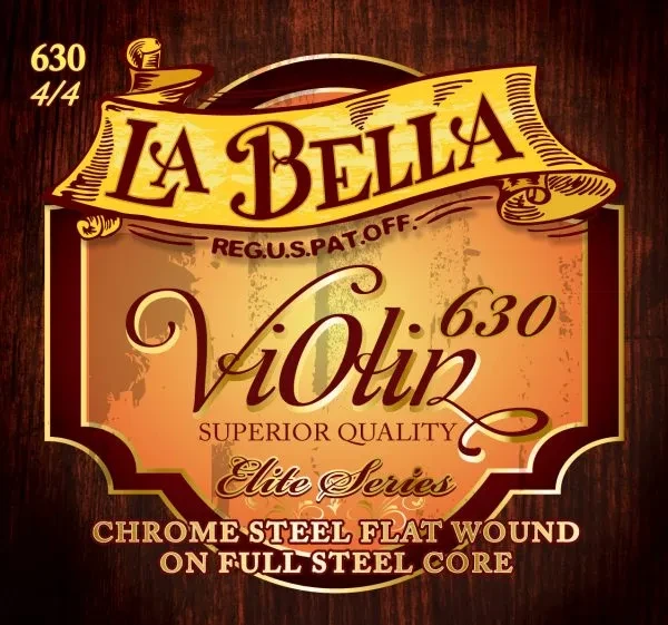 LA BELLA 630-4/4 KOMPLET STRUN DO SKRZYPIEC 4/4