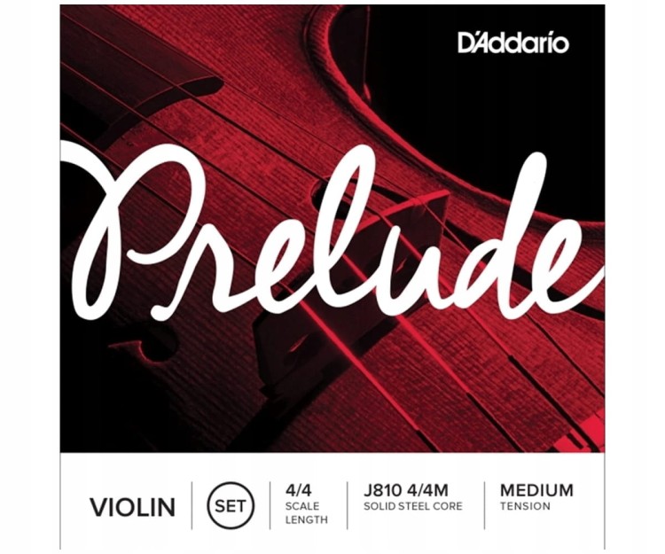 Struny do skrzypiec D'Addario Prelude 4/4