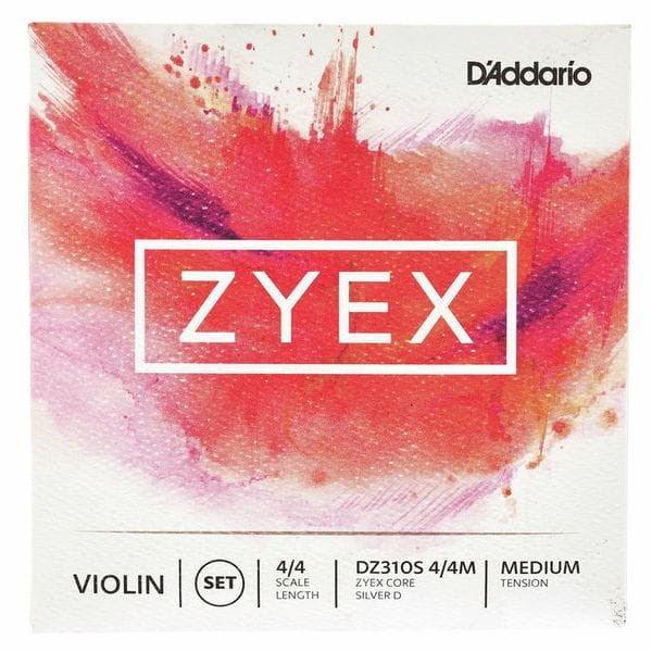 Struny do skrzypiec D'Addario ZYEX Medium 4/4