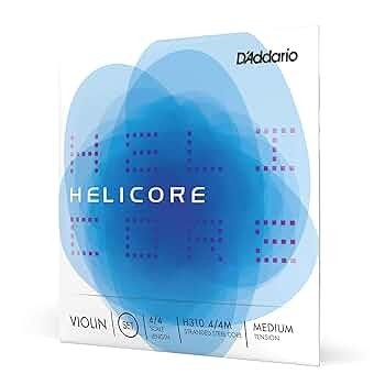 Struny do skrzypiec D'Addario Helicore Medium H310 4/4M