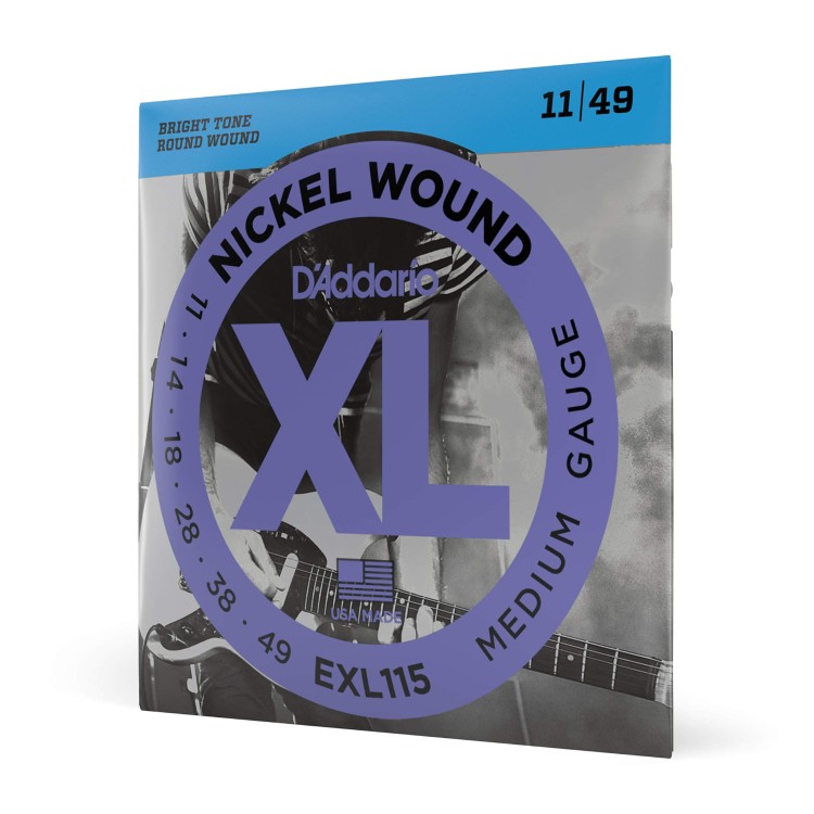 D'Addario EXL115 11-49 Struny do gitary elektrycznej