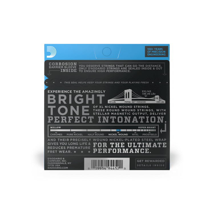 D'Addario EXL145 12-54 Struny do gitary elektrycznej