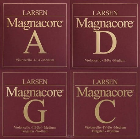 Struny wiolonczelowe Larsen Magnacore