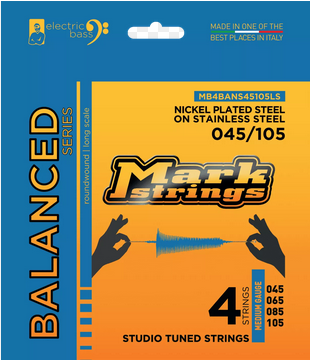 MARKBASS 045-105 Balanced Struny do gitary basowej 4-strunowej